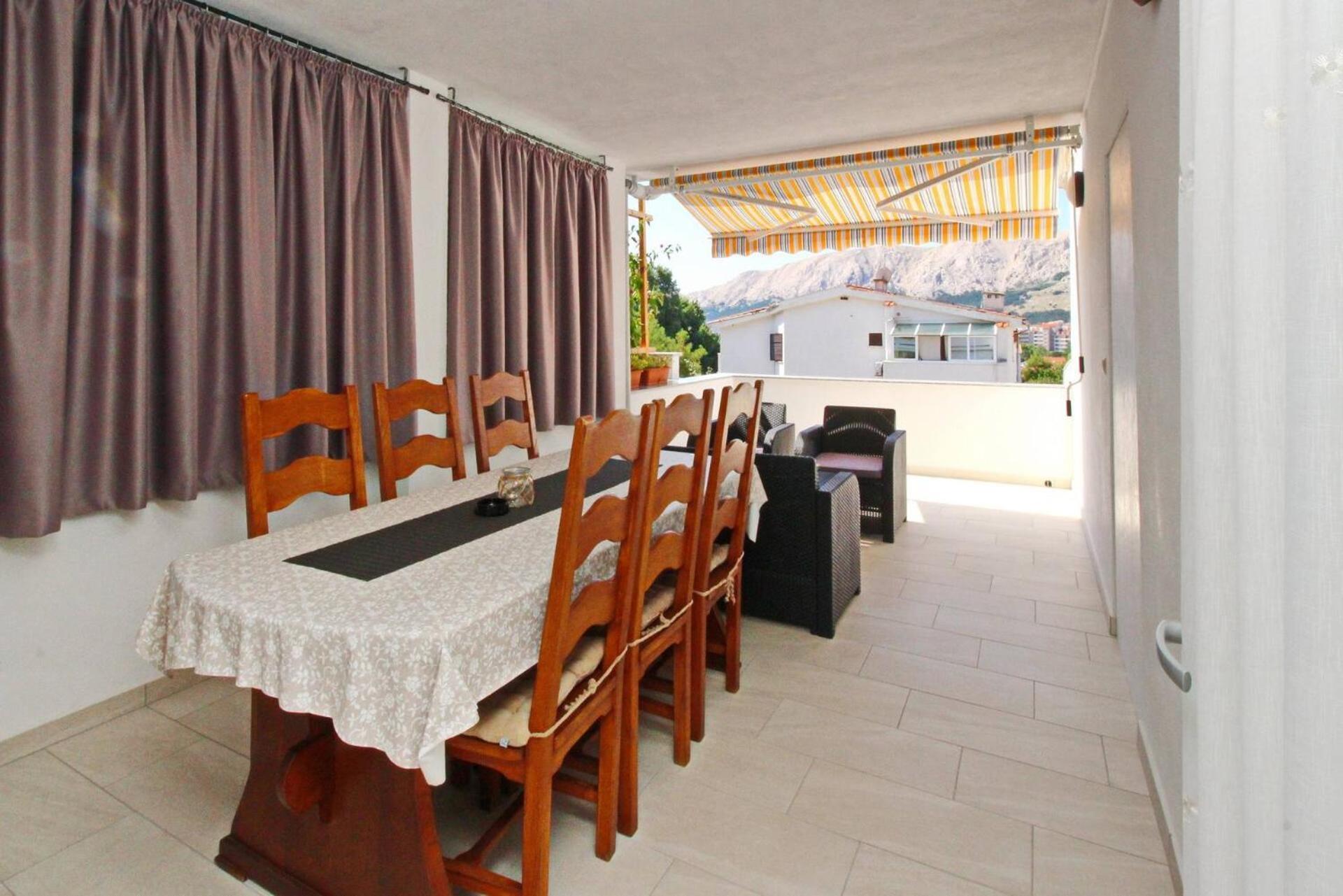 Apartments Karamarko Baska  Bagian luar foto